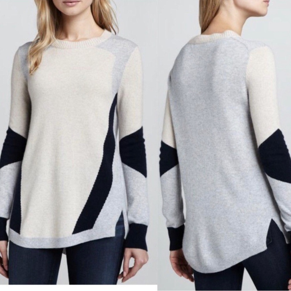 Rebecca Taylor color lock wool sweater